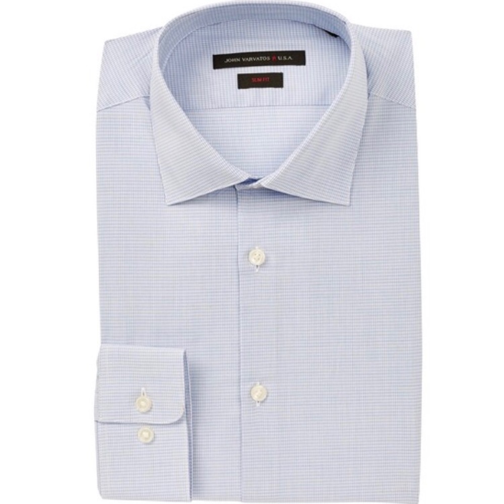 🆕w/tags John Varvatos micro stripe shirt sz 16